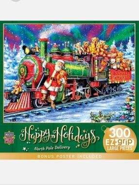 MasterPieces North Pole Delivery 300 Large Piece Christmas Puzzle